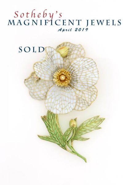 SOTHEBY’S AUCTION MATILIJA POPPY BROOCH